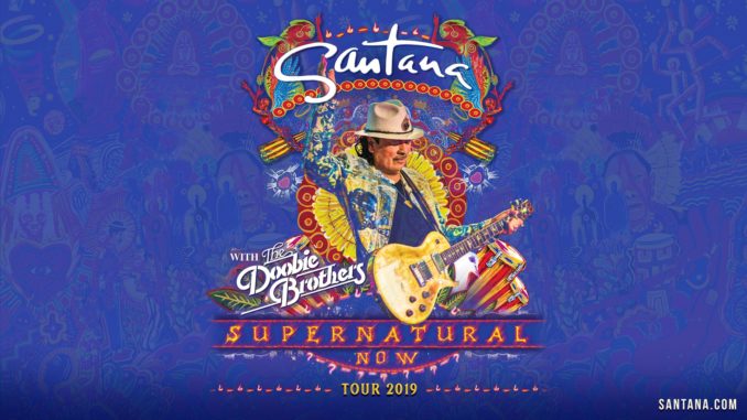 Carlos Santana Retuens to Budweiser Stage August 6,2019